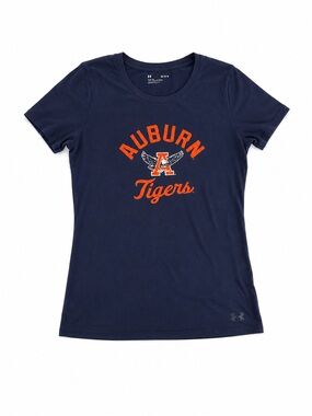 Under Armour Navy T‑Shirt with Cream Logo